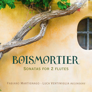 the album cover for Boismortier / Martignago / Ventimiglia - Sonatas for 2 Flutes