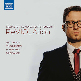 the album cover for Tymendorf - Music for Viola Solo