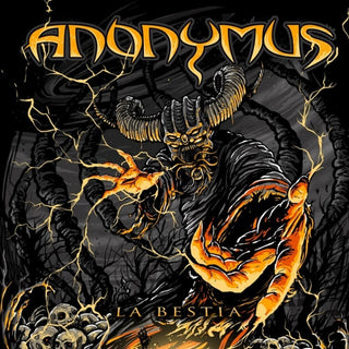 the album cover for Anonymus - La Bestia