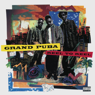 the album cover for Grand Puba - Reel To Reel