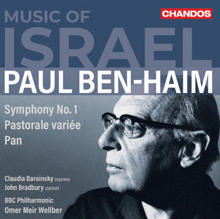 the album cover for Ben-Haim / Barainsky / Wellber - Music of Israel