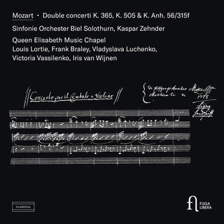 the album cover for Mozart / Braley / Wijnen - Double Concerti