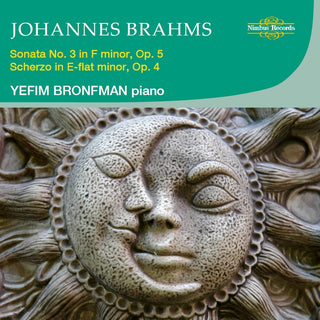 the album cover for Brahms / Bronfman - Sonata 3 in F Minor 5