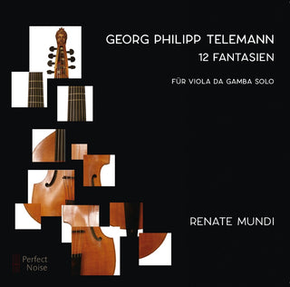 the album cover for Telemann - 12 Fantasien