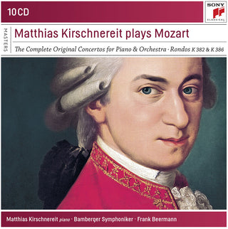 the album cover for Mozart - Piano Concertos