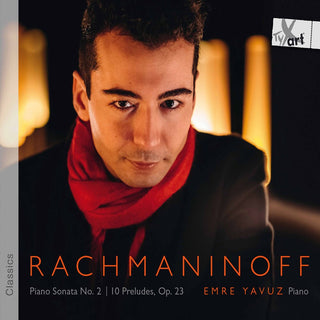 the album cover for Rachmaninoff - Piano Sonata 2