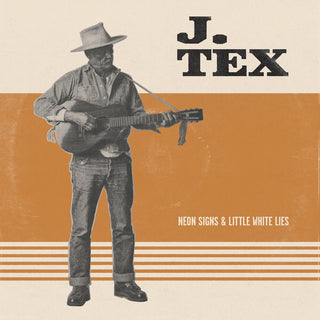the album cover for T Tex - Neon Signs & Little White Lies [Digipak]