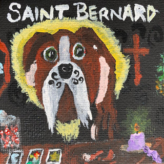 Lincoln- Saint Bernard (White 7") (Seam Split)