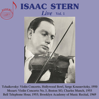 the album cover for Isaac Stern Live 1 / Various (2pk) - Isaac Stern Live 1 / Various (2pk)