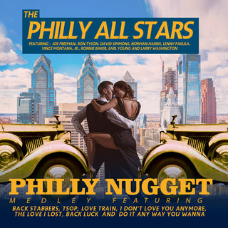 the album cover for The Philly All Stars - Philly Nugget