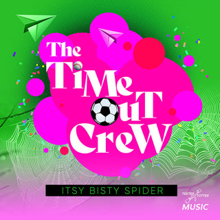 the album cover for Time-Out Crew - Itsy Bisty Spider