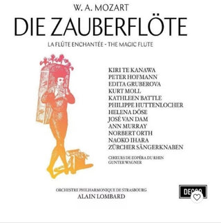 the album cover for Kiri Te Kanawa/Edita Gruberova/Kathleen Battle - Mozart: Die Zauberflote (The Magic Flute)