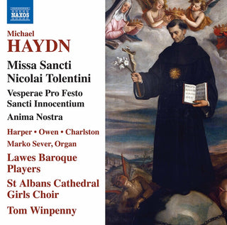 the album cover for Haydn / Sever / Winpenny - Missa Sancti Nicolai Tolentini