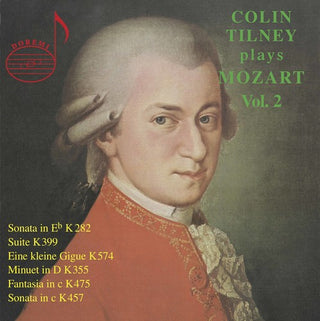 the album cover for Colin Tilney - Colin Tilney Plays Mozart 2