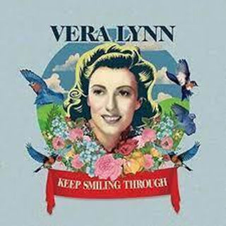 the album cover for Vera Lynn - Keep Smiling Through
