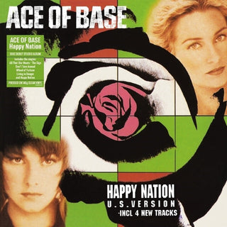 the album cover for Ace Of Base - Happy Nation [140-Gram Clear Vinyl]