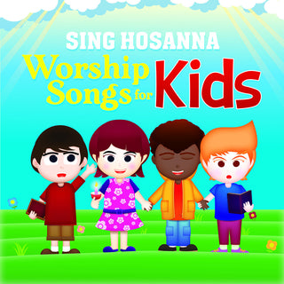 the album cover for Sing Hosanna - Worship Songs For Kids
