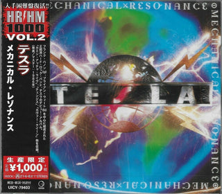 the album cover for Tesla - Mechanical Resonance [Reissue] (Jpn)