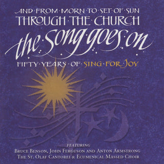 the album cover for Cantorei - Song Goes on