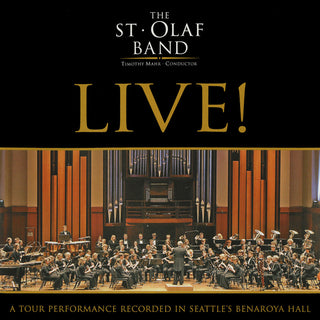 the album cover for St. Olaf Orchestra - Live