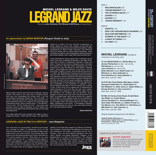 Michel Legrand- Legrand Jazz [180-Gram Colored Vinyl With Bonus Tracks]