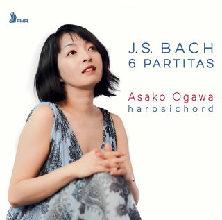 the album cover for J Bach S / Ogawa - 6 Partitas BWV 825-830