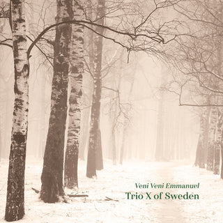 the album cover for Trio X of Sweden - Veni Veni Emmanuel