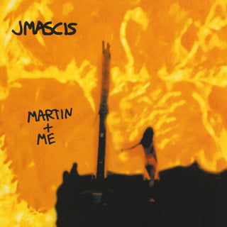 the album cover for J Mascis - Martin Plus Me [Import Yellow LP]