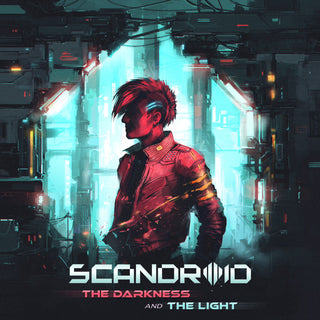 the album cover for Scandroid - The Darkness And The Light