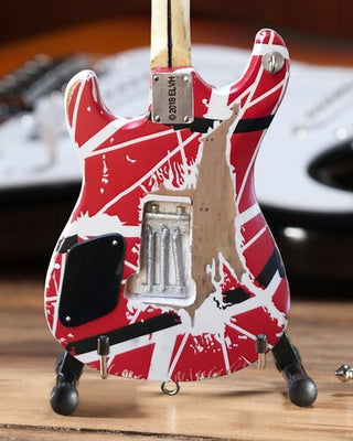 Eddie Van Halen 5150 Red White & Black Mini Guitar Replica EVH-004