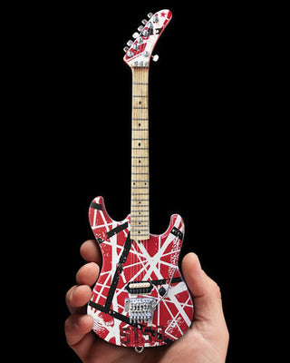 Eddie Van Halen 5150 Red White & Black Mini Guitar Replica EVH-004