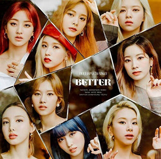 the album cover for TWICE - Better
