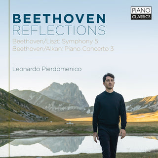 the album cover for Beethoven / Pierdomenico - Reflections