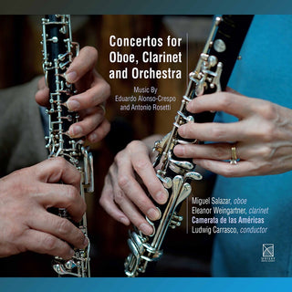 the album cover for Alonso-Crespo / Salazar / Carrasco - Concertos