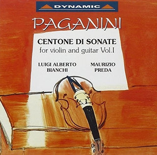 the album cover for Bianchi / Preda - Centone Di Sonate for Violin