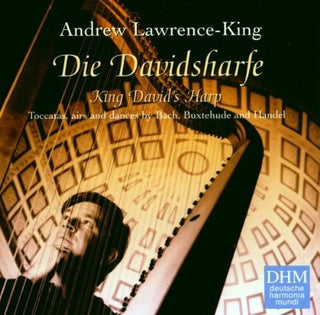 the album cover for Bach, J.S. / Anonym - Die Davidsharfe / Andrew Lawren