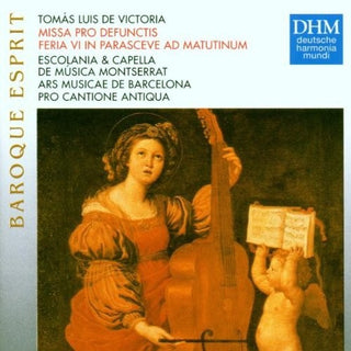 the album cover for Victoria / Montserrat Capella De Musica - Missa Pro Defunctis