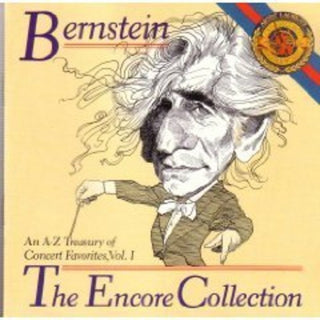 the album cover for Unknown Artist - Leonard Bernstein: Encore