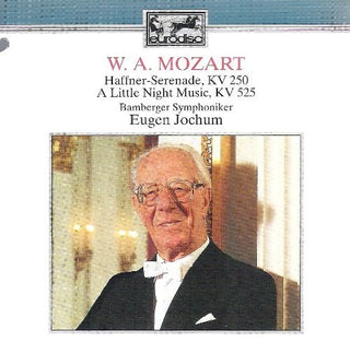 the album cover for Mozart / Bamberg Sym Orch / Jochum - Haffner Serenade,Etc
