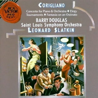 the album cover for Corigliano / Slatkin / St Louis Sym Orch - Cto for Piano