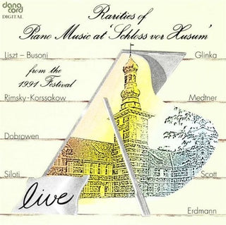 the album cover for Various Artists - Rarities of Piano Music 1991 / Various