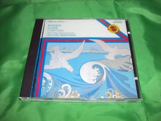 the album cover for Rossini / Bernstein / New York Phil - Overtures