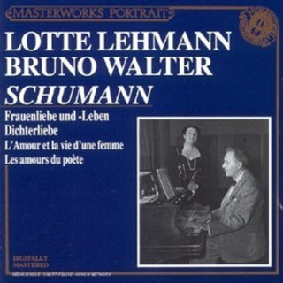 the album cover for Schumann / Walter / Lehmann - Frauenliebe Und Lebe