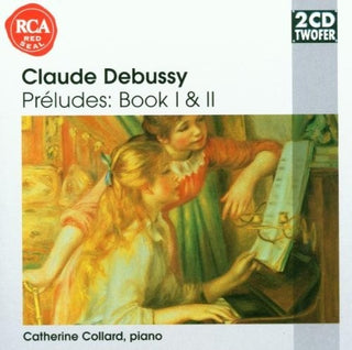 the album cover for Collard, Caperine - Preludes Books 1 & 2