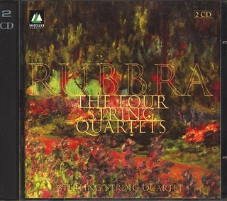 the album cover for Rubbra / Pound / Jones - Four String Quarte