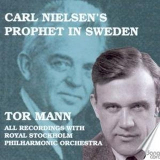 the album cover for Nielsen / Royal Stockholm Phil Orch / Mann - Prophet In Sweden