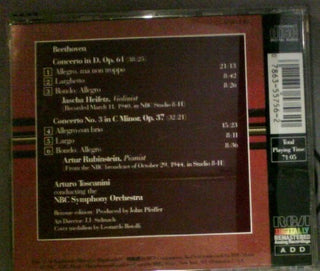 the album cover for Unknown Artist - Toscanini Collection