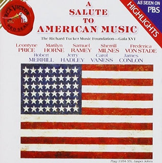 the album cover for Metropolitan Opera Orch / Conlon - A Salute to American Music