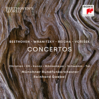 the album cover for Goebel - Beethoven's World