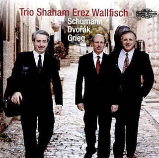 the album cover for Dvorak / Erez / Wallfisch - Trio Shaham Erez Wallfisch Plays Dvorak